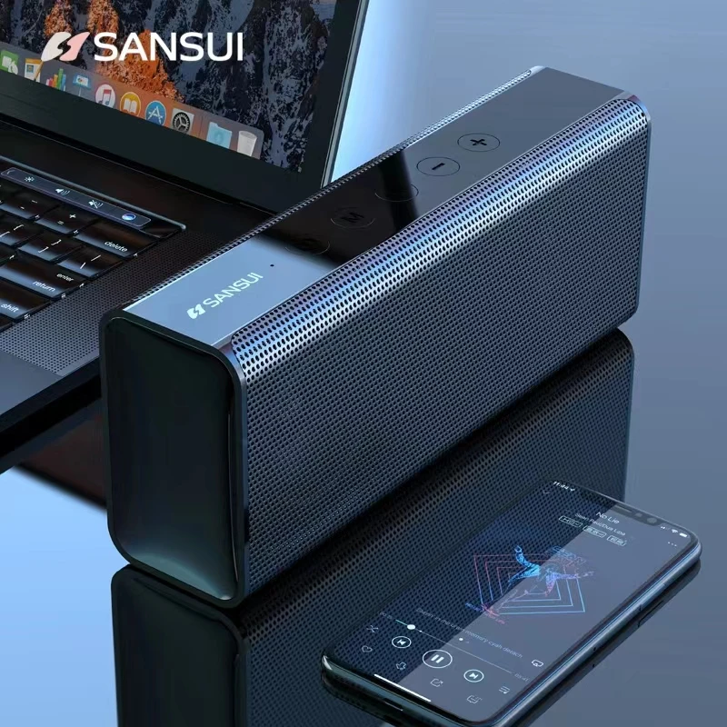

Sansui T28 Bluetooth-динамик сабвуфер беспроводной мини-уличный портативный домашний компьютер автомобильный штепсельный аудио