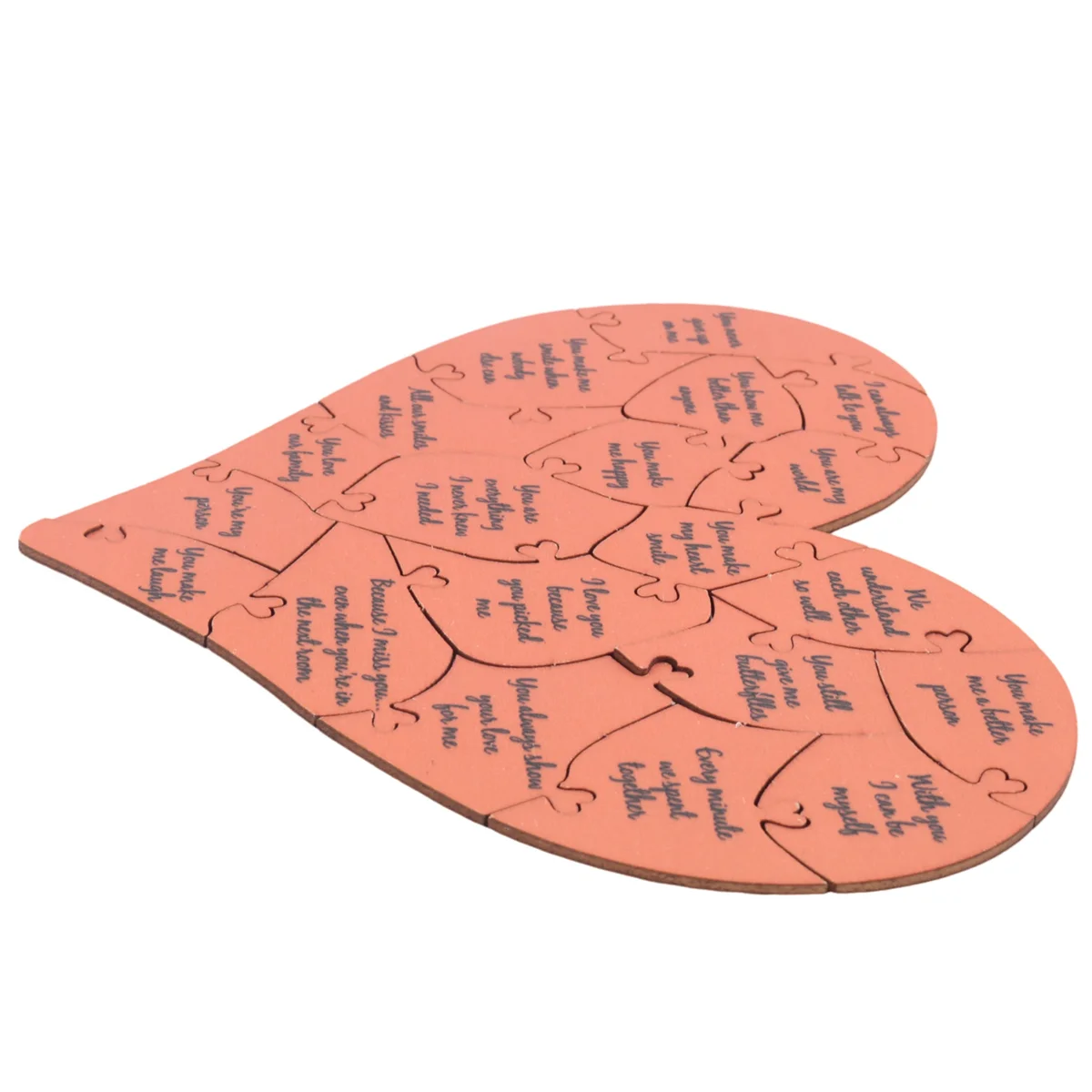 Baby-32Pcs 당신을 사랑하는 이유 나무 하트 퍼즐, 아내, 남편을위한 기념일 사랑 퍼즐 선물,