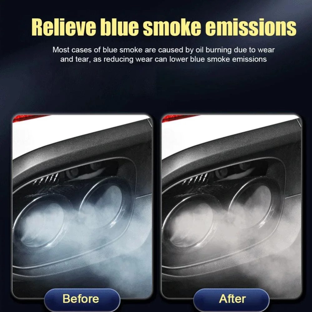 Efficient Anti-wear Agent, Engine Protection Agent Engine Cleaner Effective Reduce Noise Shake and Burn Engine Oil Cleaner