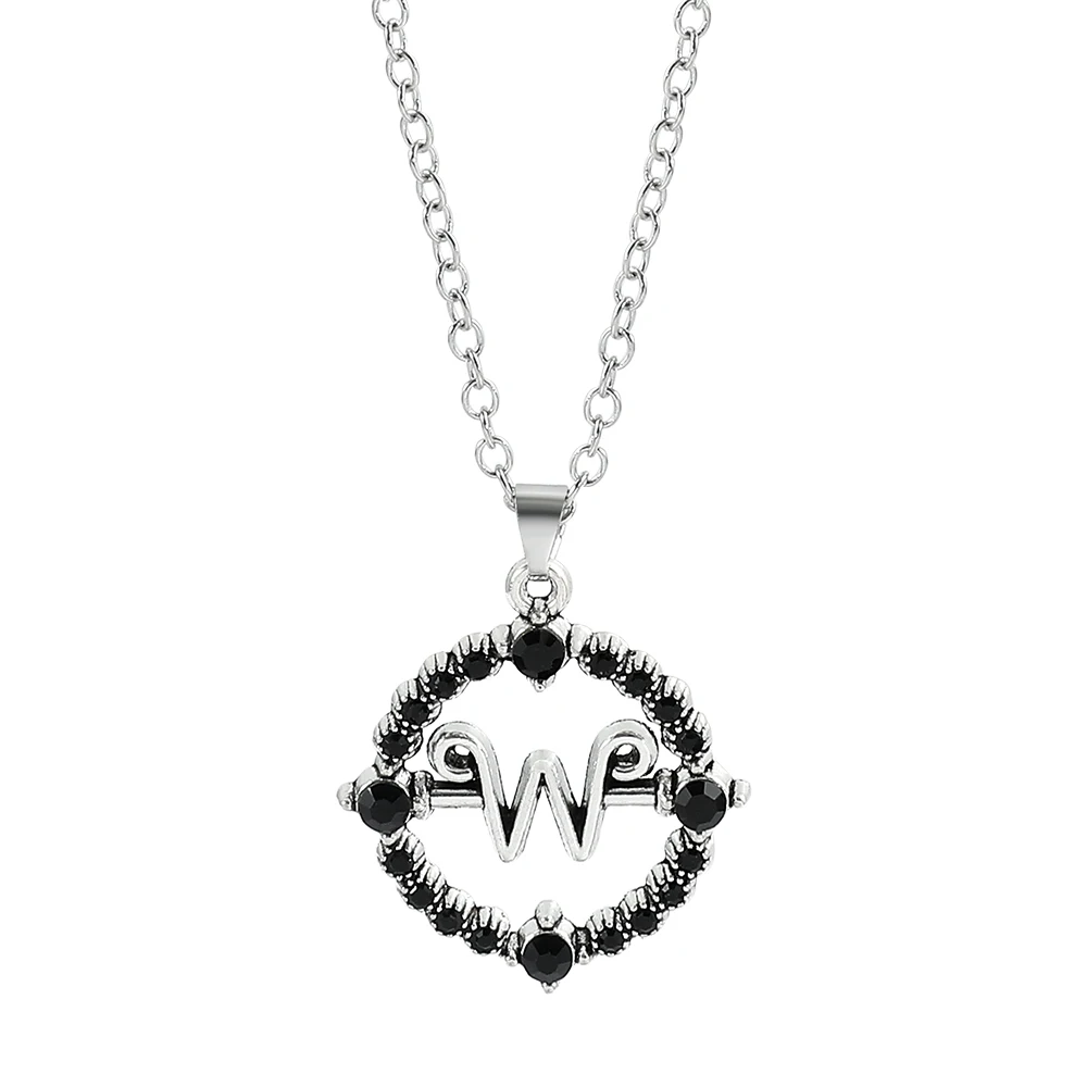 Cosplay Necklace Superhero Cosplay Necklace TV Show Wednesday Addams Cosplay Necklace Talisman Morticia Gothic Pendant Necklace for Women Men Choker Jewelry Gift