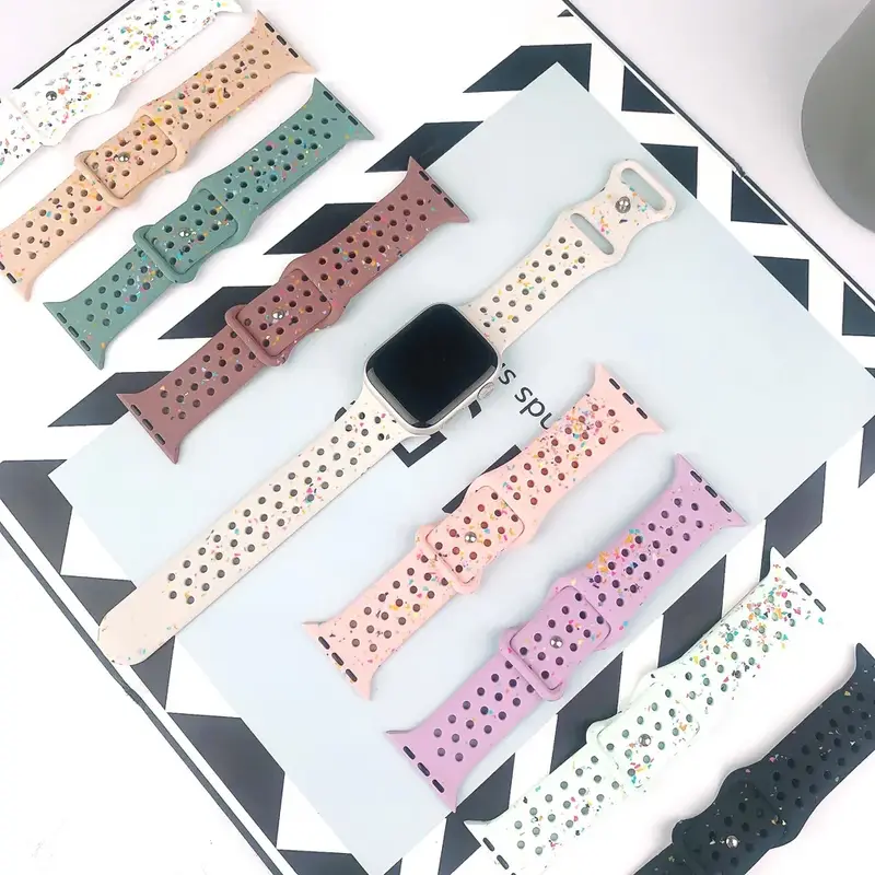 Sports Silicone Strap for Apple Watch Band Ultra 3 2 49mm 46mm 42mm 45mm 44mm 40 41mm Bracelet IWatch Series 11 10 9 8 7 6 SE 3 - Image 4