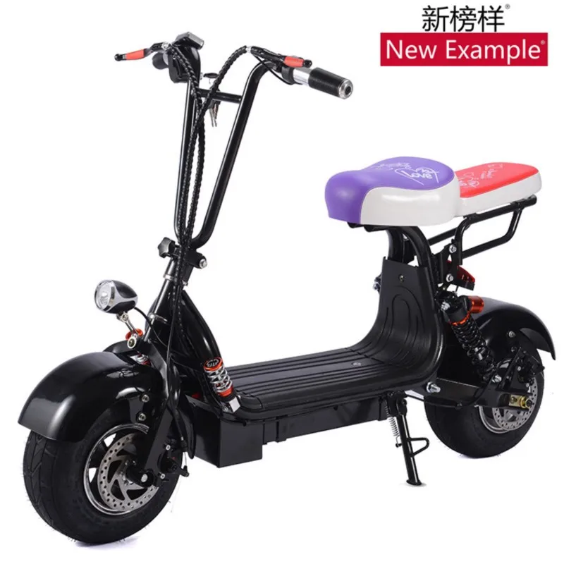 Small Electric Scooter Folding Scooter Men's and Women's Mini Driving Battery Adult Lithium Pedal