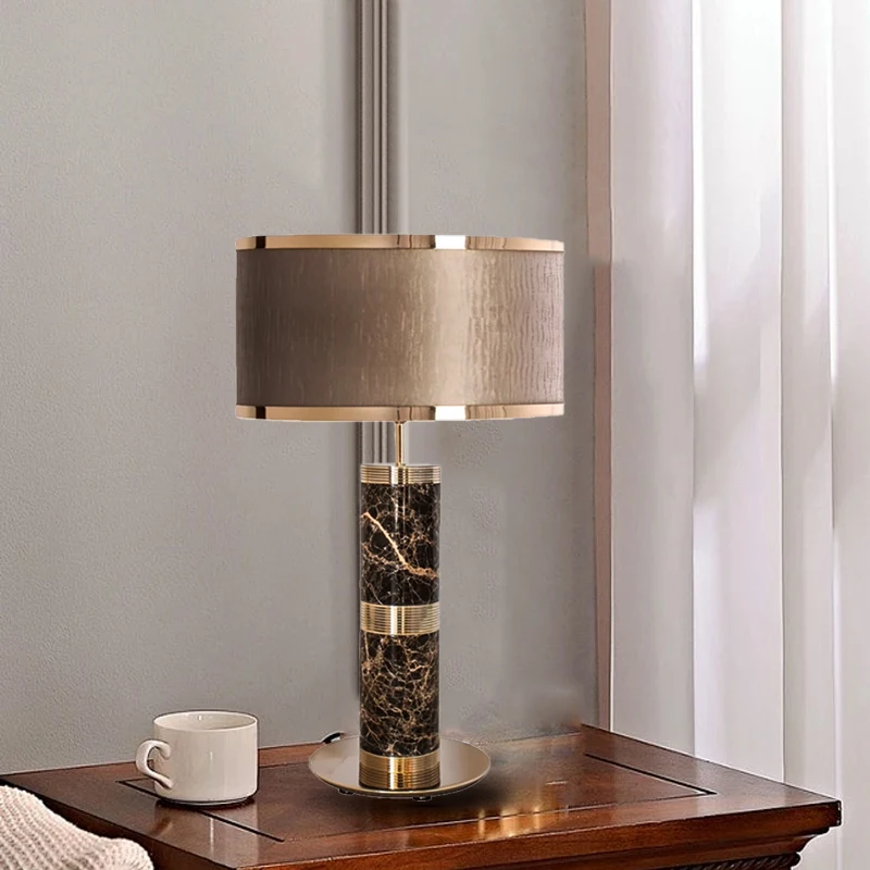 Vintage Marble Table Lamp 2