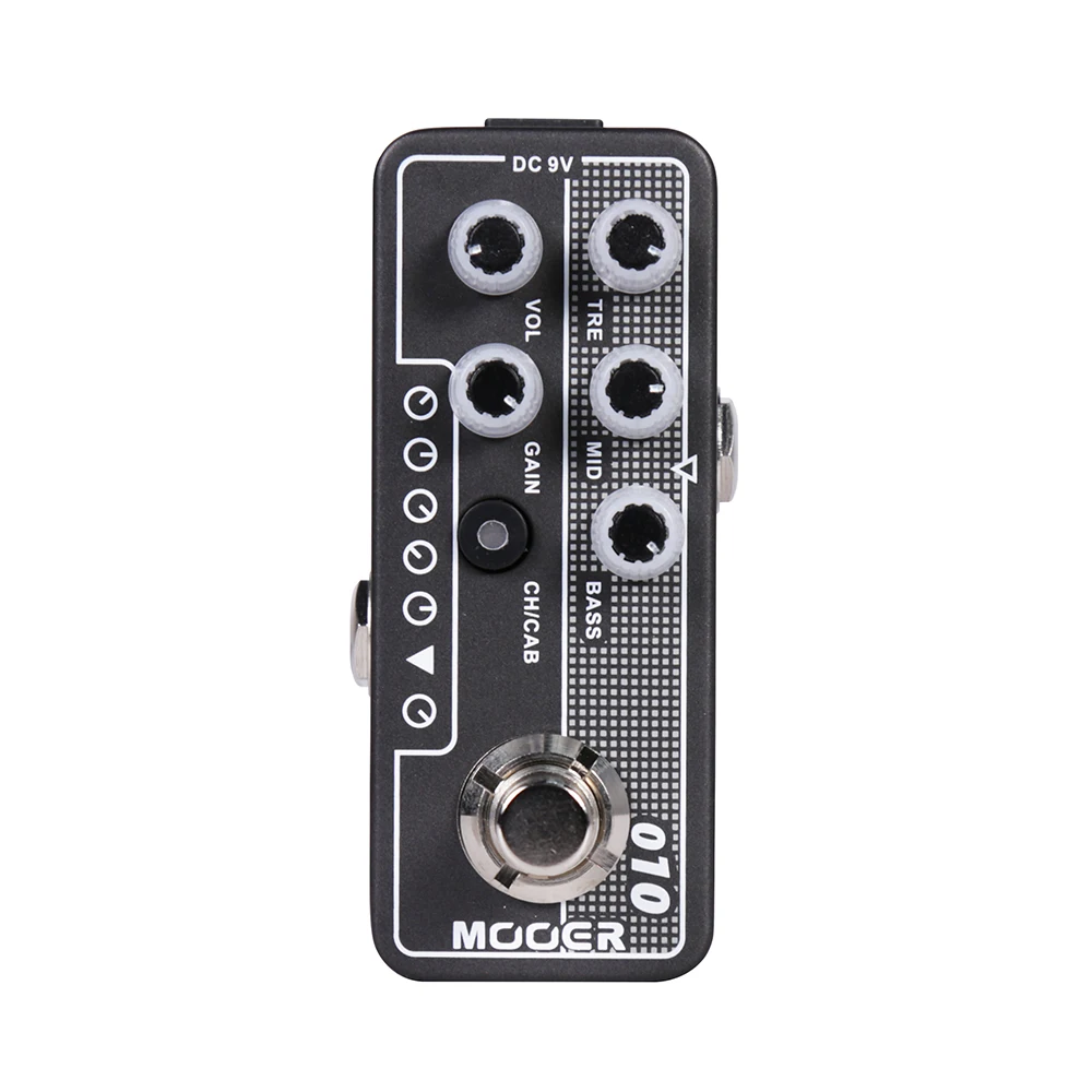 

MOOER 010 Two Stone Digital Preamp Guitar Effect Pedal 3-Band Eq Micro Preamp Pedal Modern Classic Guitar Parts & Accessories