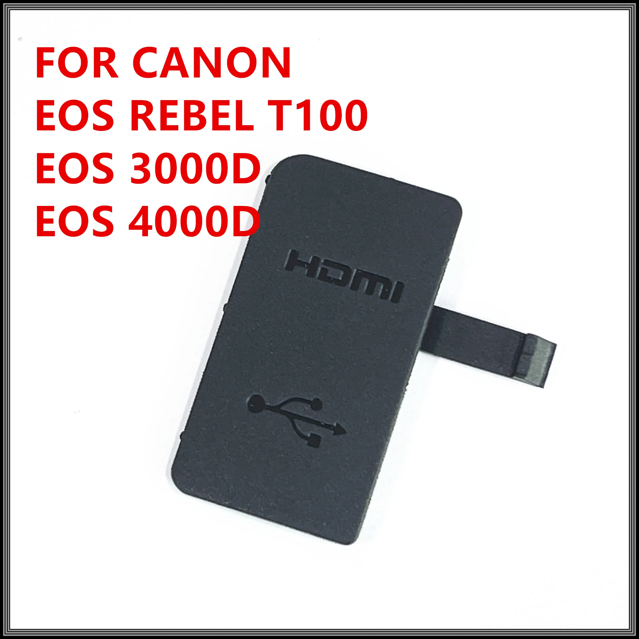 Original NEW USB HDMI DC IN/VIDEO OUT Rubber Door Bottom Cover For