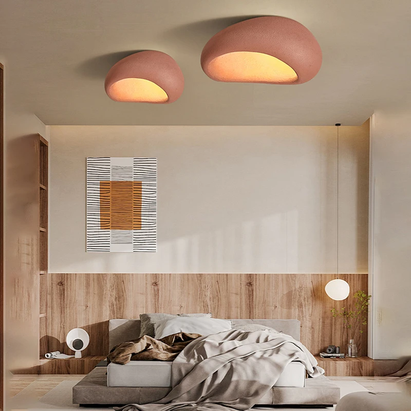 LED Ceiling Light Nordic Wabi Sabi Minimalist For Living Room Bedroom Home Decor