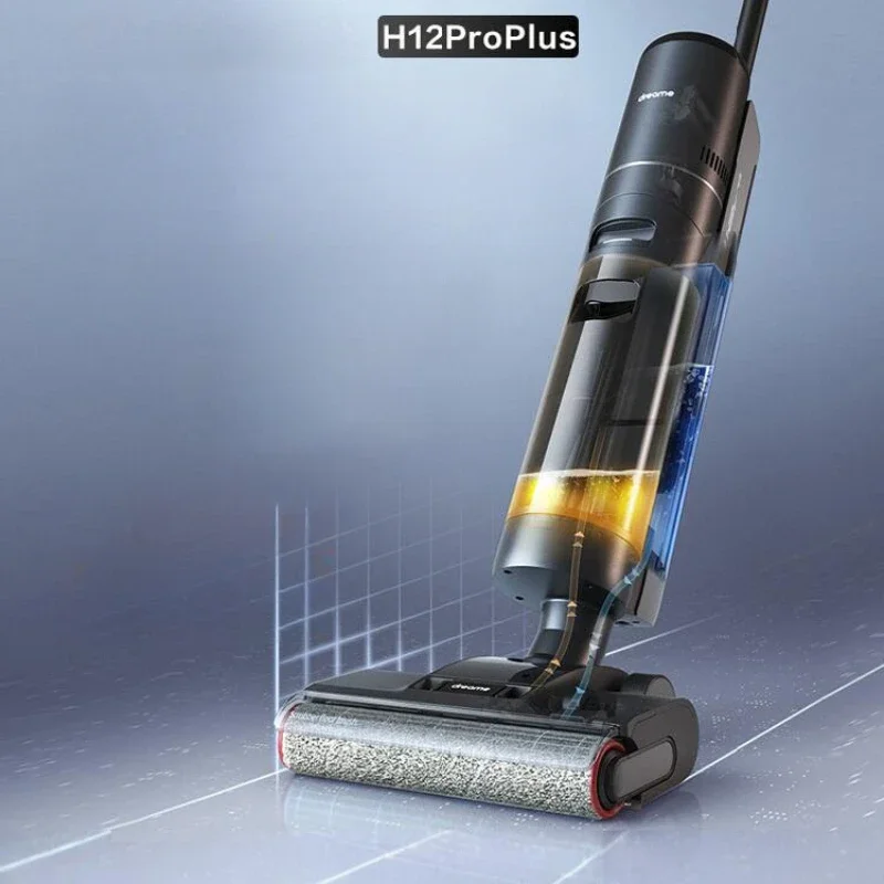 Dreame Tech H12 PRO Powder Injector, Smart Floor Injector Without Cable, Vacuum Cleaner and Ball To Hard Floor With Hot Air Ring 3