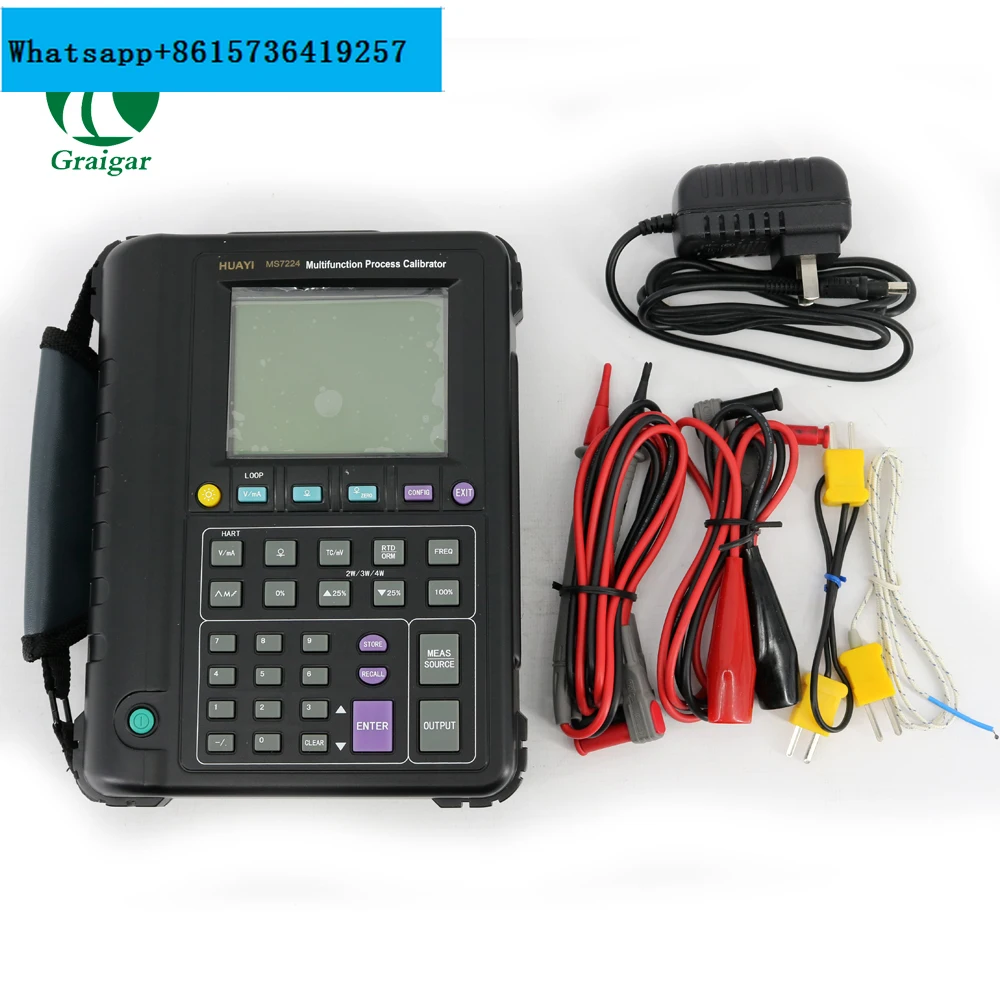 

MS7224 High Precision Multifunction Process Calibrator RTD&Thermocouple DC Current& DC Voltage Tester