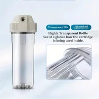 ไส้กรองน้ำก่อนกรอง G1/2 นิ้ว ทำจากใยฝ้าย PP อุปกรณ์เสริมอเนกประสงค์สำหรับกรองน้ำในครัวเรือน ใช้กับก๊อกน้ำ เครื่องกรองน้ำในครัว 3