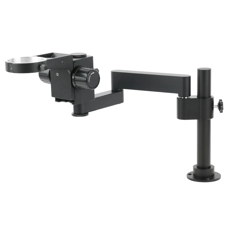 Articulating Arm Clamp Microscope Bracket 76mm 50mm Focusing Holder For
