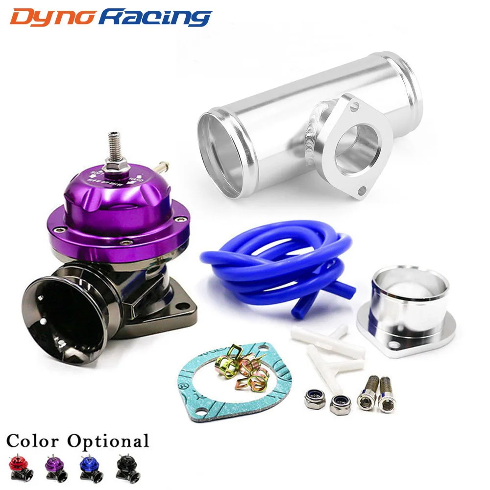 Blow Off Valve Type-RS Turbo Blow off Valve Adjustable 25psi BOV With 63mm or 76mm Flange Pipe For GD-RS FV RZ Blow Off Valve Adapter L=150mm