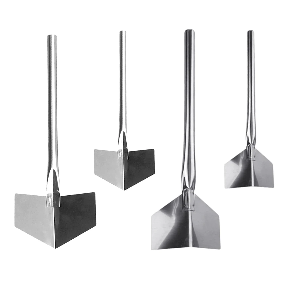 4pcs/set Stainless Steel Inside 90 Degree Reusable Putty Corner Trowel Internal Angle Drywall Home Practical Hand Tool Mudding