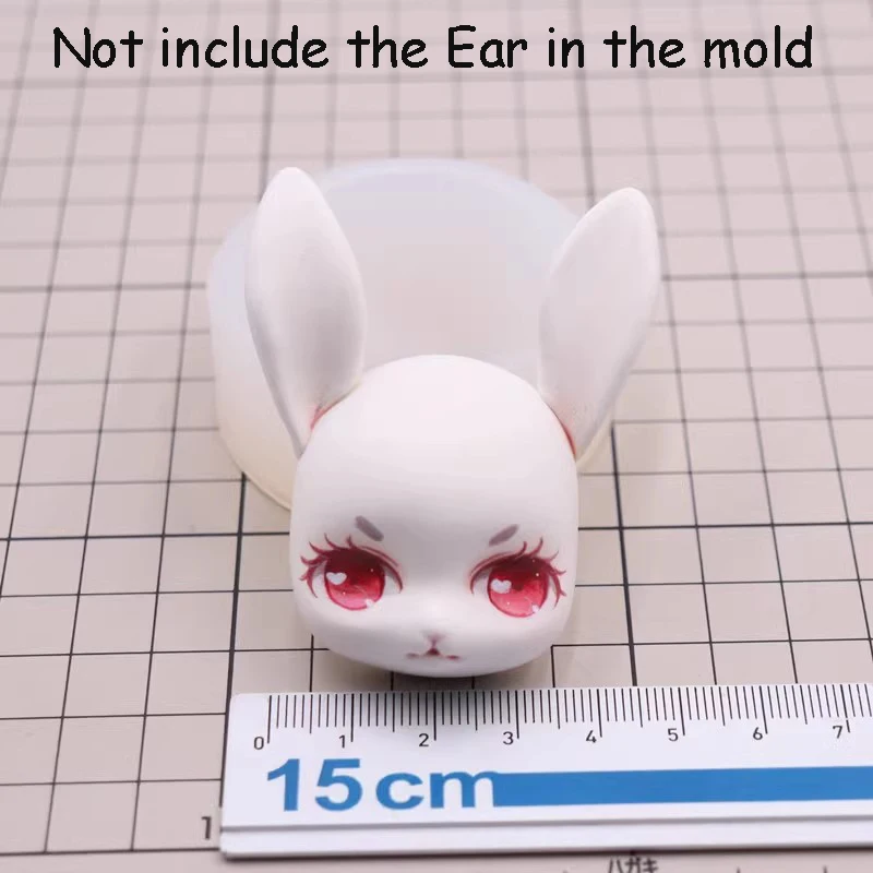 Clay Molds Crafts 3D Silicone Face Body Mold For Air Dry Clay Molding