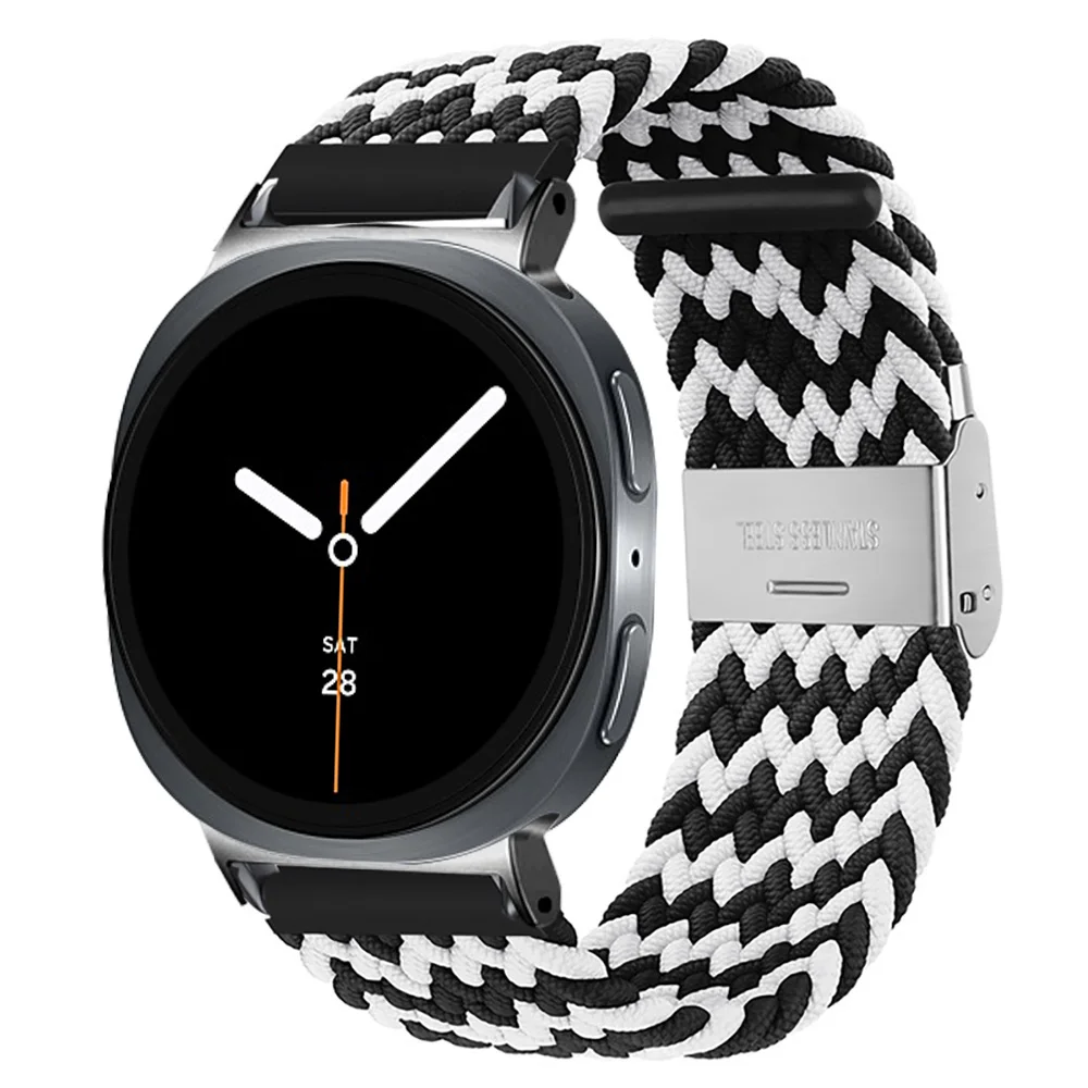 Premium Woven Nylon Strap with Stainless Steel Buckle
