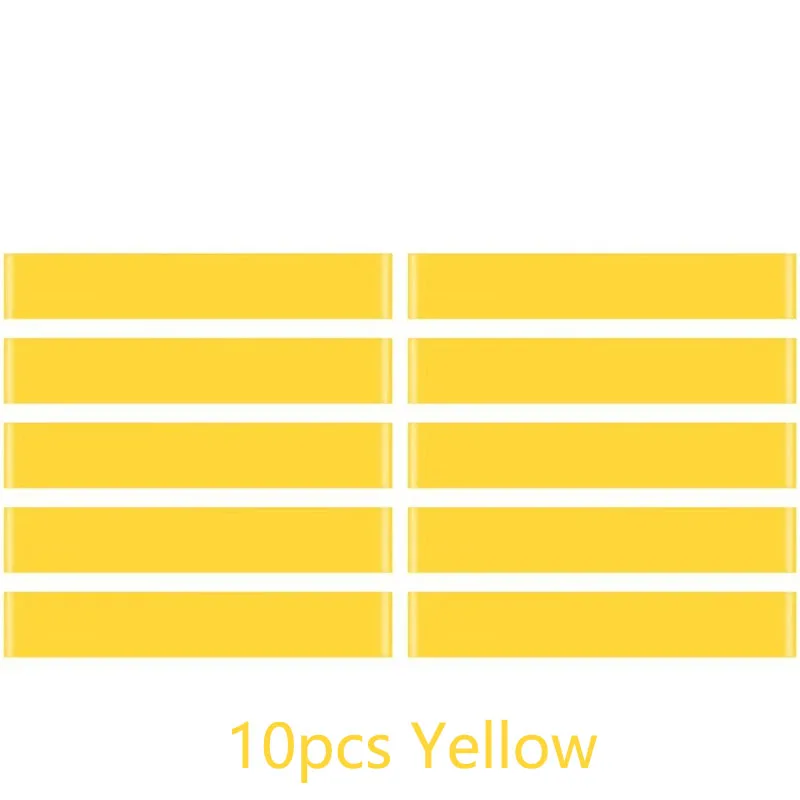 10pcs-Yellow