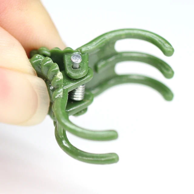 Újrafelhasználható, Erős, 5 Karmos Phalaenopsis Orchidea Növényi Klipek Állítható Bilincsek A Mászó Virágtámasztó Szárához Rögzítve Téthez - Image 6