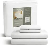 Egyptian Cotton Sheets for Queen Size Bed, Certified 800 Thread Count Queen sheet set, Luxury Sateen Weave Cotton Queen 2