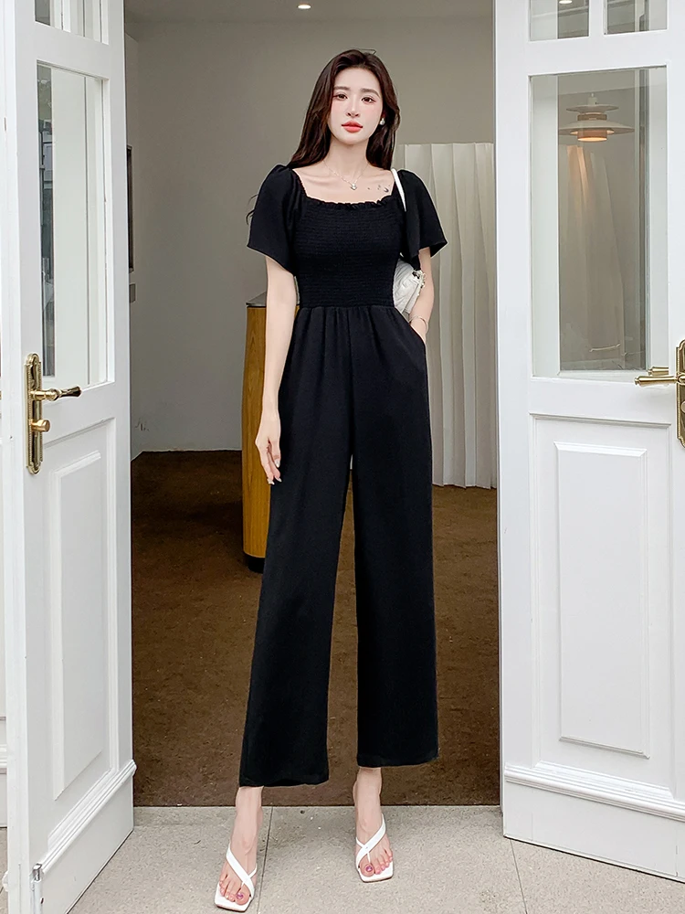 [OPEN YY] WIDE LEG JUMPSUIT★新作・25SS★韓国ファッション★ b5bf56dbaa67818ba281e245847968