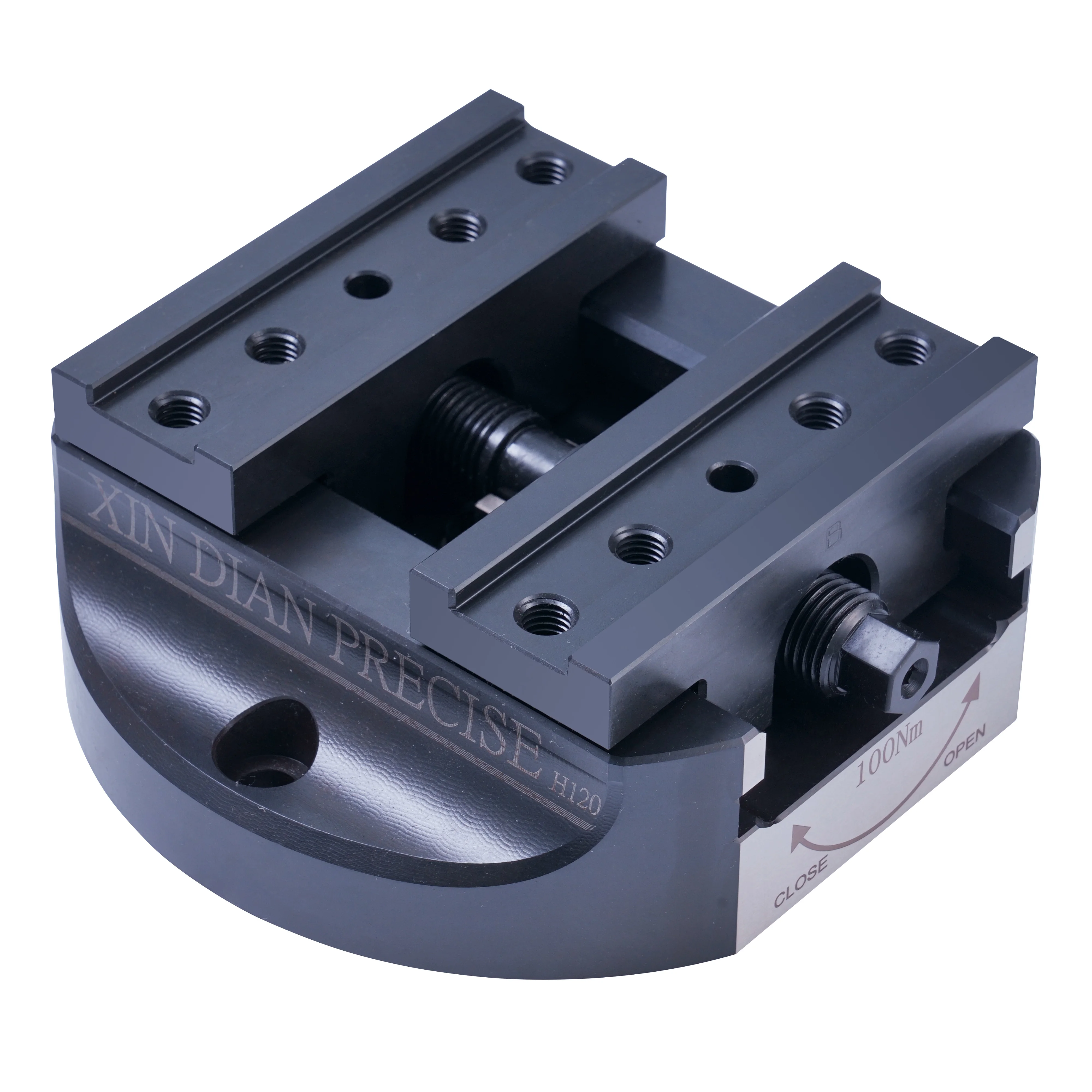 CNC Self-centering Vise Five-axis Precision Fixture Can Be Installed With Special-shaped Soft Jaw Mechanical Parts Processing 2
