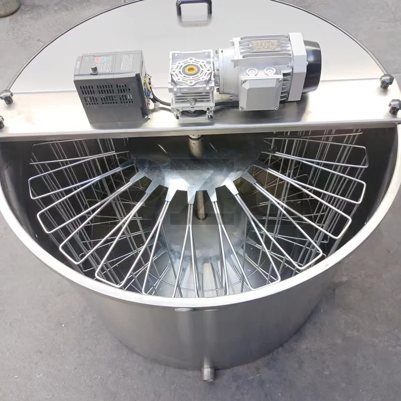 Beekeeping Electric 24 Frames Automatic Stainless Steel Honey Centrifuge Honey Extractor Machine 3
