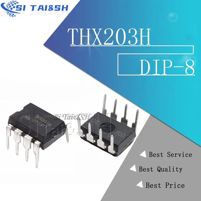 10PCS-THX203H-DIP8-THX203H-7V-DIP-8-THX203H-8V-THX203-DIP-new-and ...