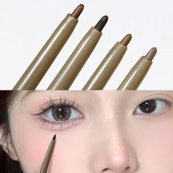 누에 아이 라이너 젤 펜, 오래 지속됨, 방수, 피어나지 않음, 빠른 건조, 아이 라이너 펜슬, 브라운 아이 섀도우 펜 메이크업