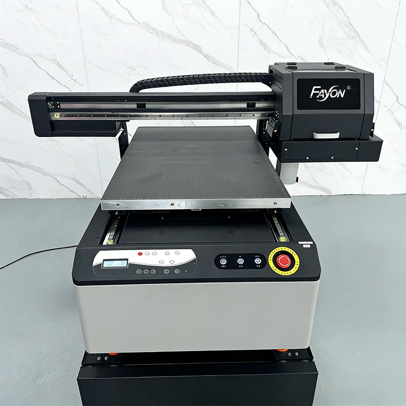 페이온 고품질 A1 6090 평판 UV 프린팅 머신 (F1080 I1600 I3200 헤드 장착) - 물체에 직접 인쇄하는 UV 평판 프린터