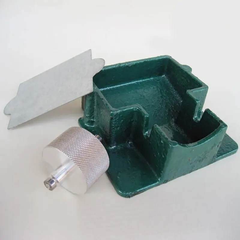 Oil edge Box With Bearing Cast Iron Bucket Dyeing High-grade Straight-grained Oil wheel Shoe Factory Leather Hand Tools Craft