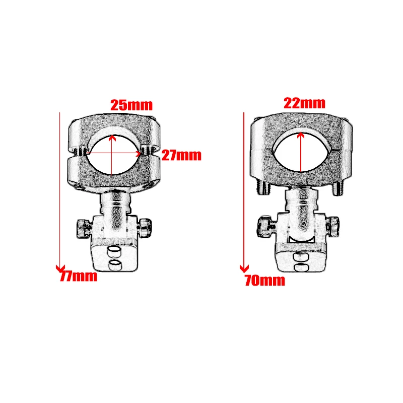 1Pc 오토바이 안개 조명 브래킷 LED 조명 브래킷 보조 조명 BMW R1200GS LC ADV R1250GS 모험 GSA 2014-2023