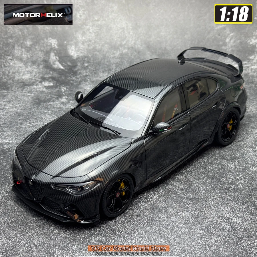 MOTORHELIX 1/18 scale New Alfa Romeo Giulia GTAm Car model Metal