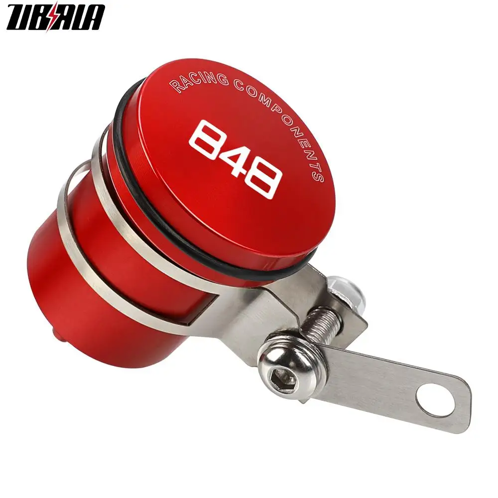

Motorcycle Brake Clutch Tank Cylinder Fluid Oil Reservoir Cup Oil Fluid Cup Accessories FOR DUCATI 848 2007 2008 2009 2010 -2013