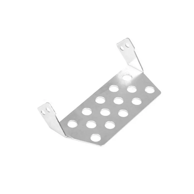 Stainless Steel Chassis Armor Axle Protector Skid Plate for 1/10 RC Crawler TRAXXAS TRX-4
