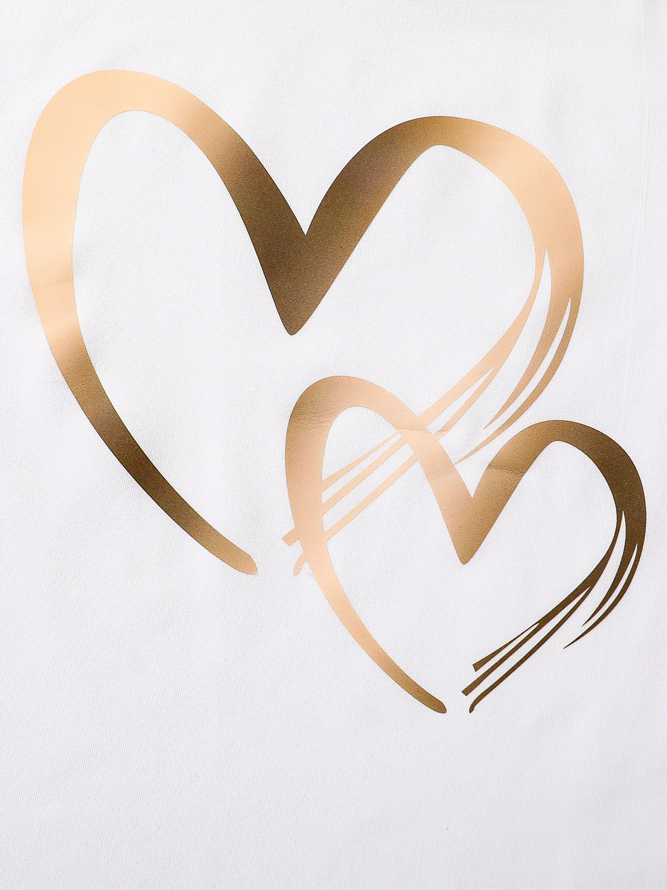Girls Heart T-Shirt Set 6