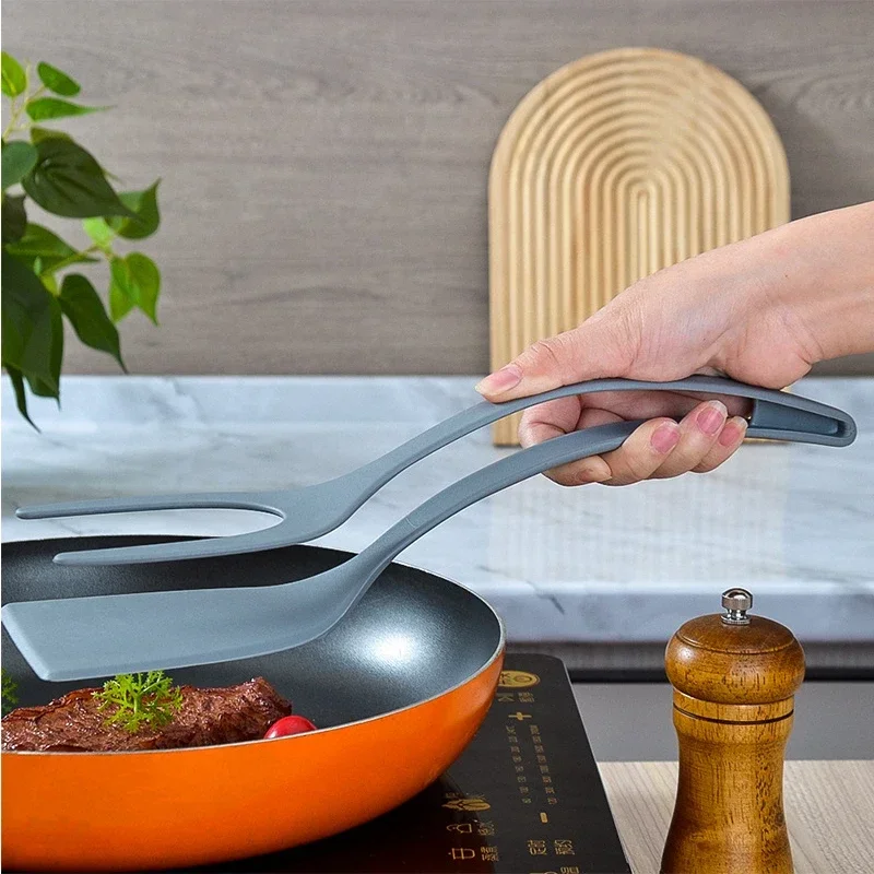 Home Kitchen Tool Toasted Bread Egg Shovel Meat Tongs Pancake Kitchens Accessories Fried Egg Clip Bbq Beef Steak Shovel Spatula