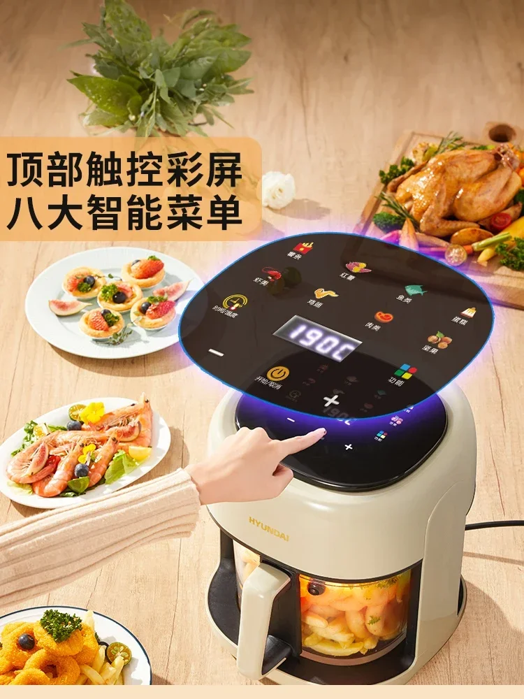 Air fryer household large capacity intelligent oil-free oven multi-function fully automatic electric frying machine new product 2