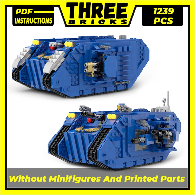 

Конструктор Moc, популярная модель военной игры, молот, землеройный танк, технологические блоки, подарки, рождественские игрушки, наборы для сборки своими руками