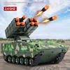 Military War 2.4g Rc Missile Vehicle Battle Remote Control Toy Car With Shoot Bullets Model Tank Electronic Acousto-Optic Toys 4