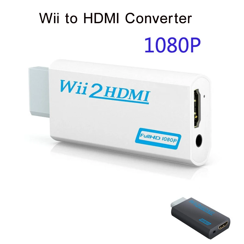 Full Hd 1080p Wii To Converter Adapter Wii2hdmi