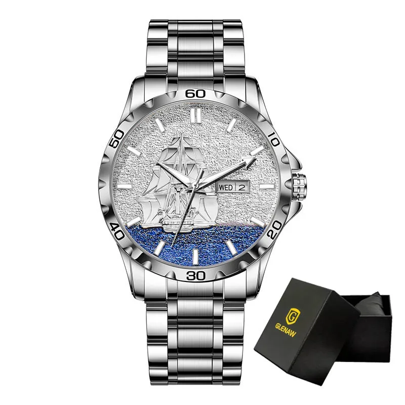 Orologio d polso Crtier Sntos Octgon in oro e cciio d donn