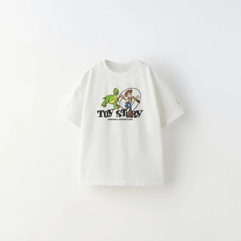 Black Tees Printing Tops Baby Summer Wear Cartoon Short Sleeve T Simple Cute Loose Bottoming Shirt Kids Thin Pure Cotton Costume 6