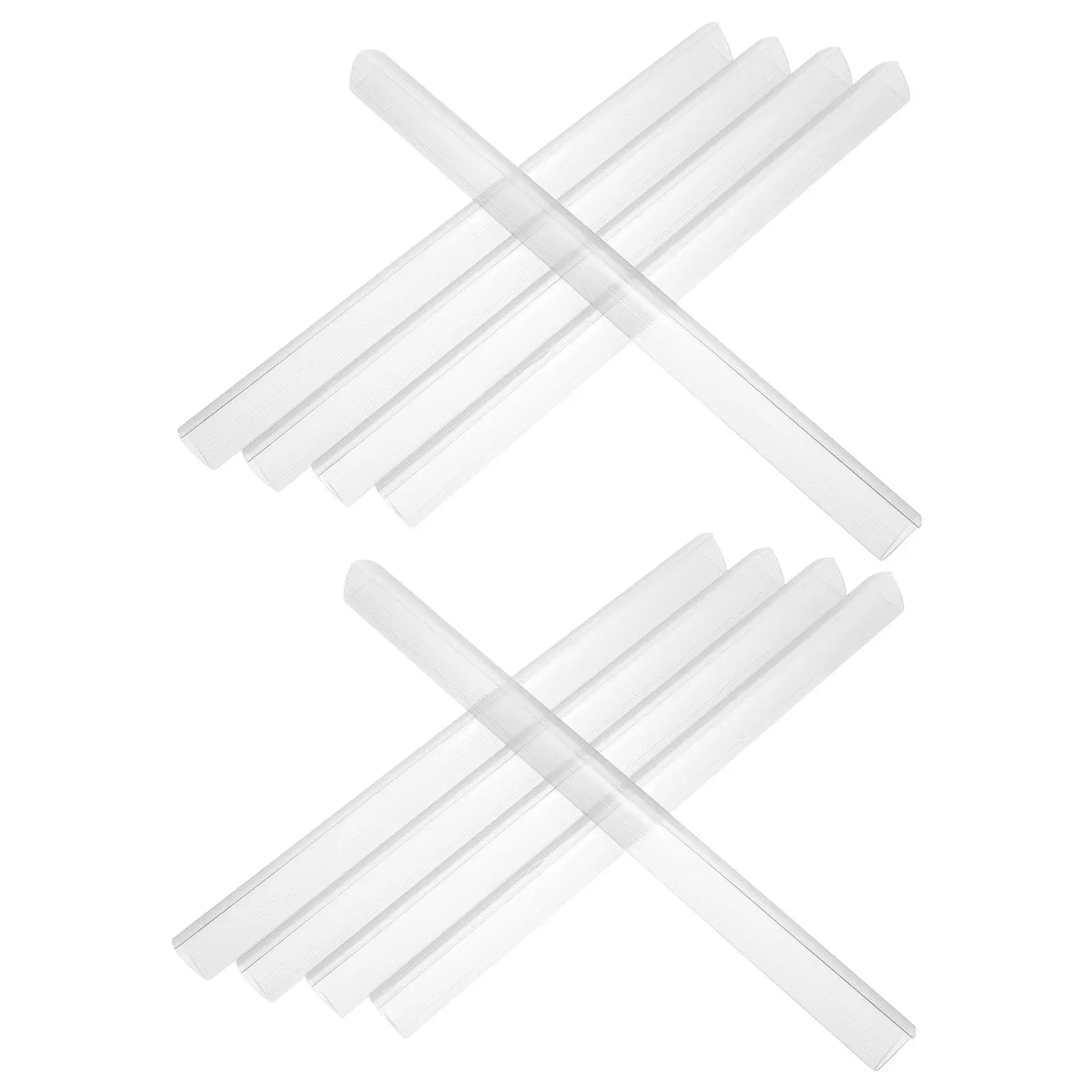10Pcs 바인딩 바 슬라이드 그립 문서 슬라이더 23Mm 척추 플라스틱 파일링 패스너 A4 보고서 커버 사무실 학교용