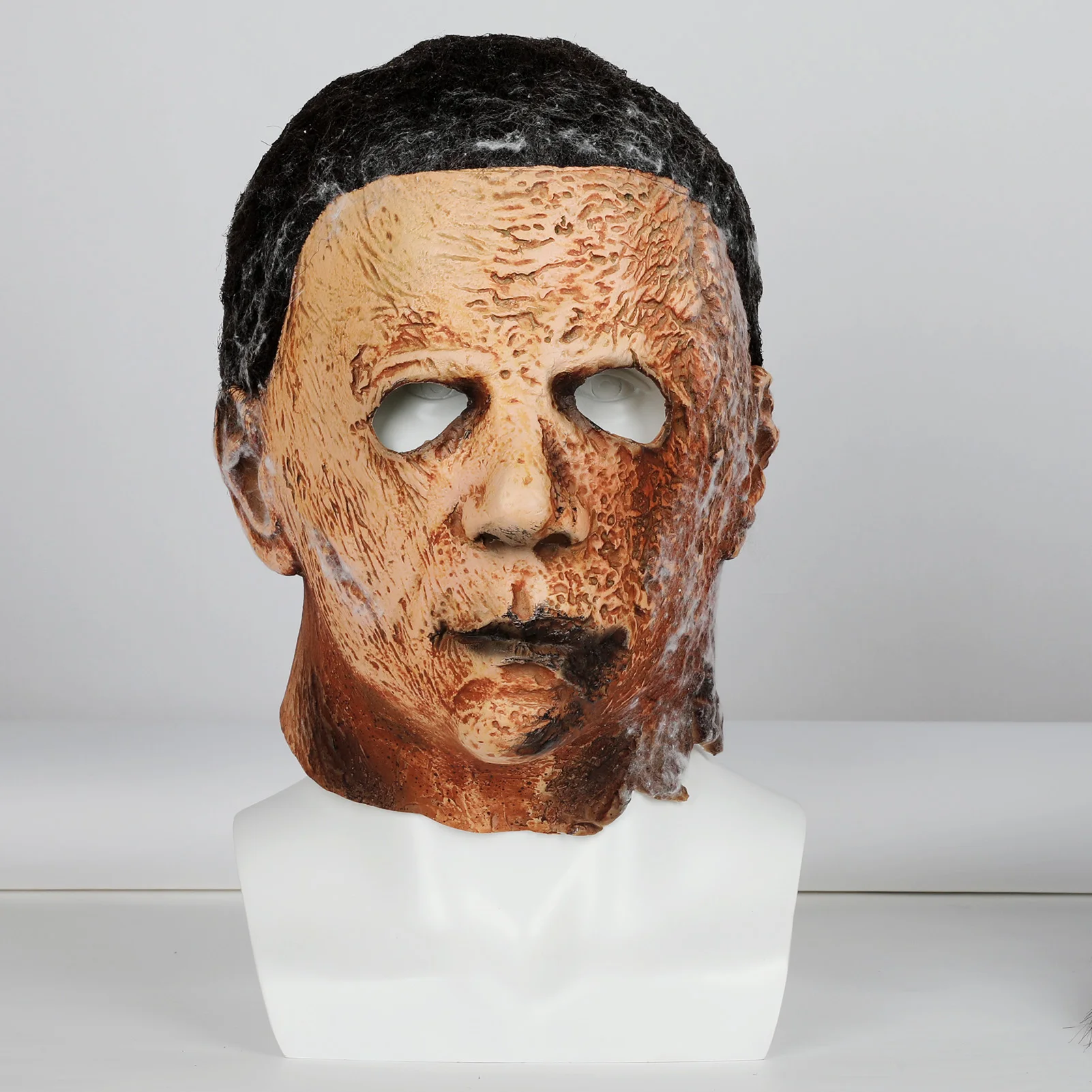 Rotface Michael Myers Maschera Cosplay Film Spaventoso Halloween Casco In Lattice Copricapo Horror Masquerade Party Prank Costume Prop