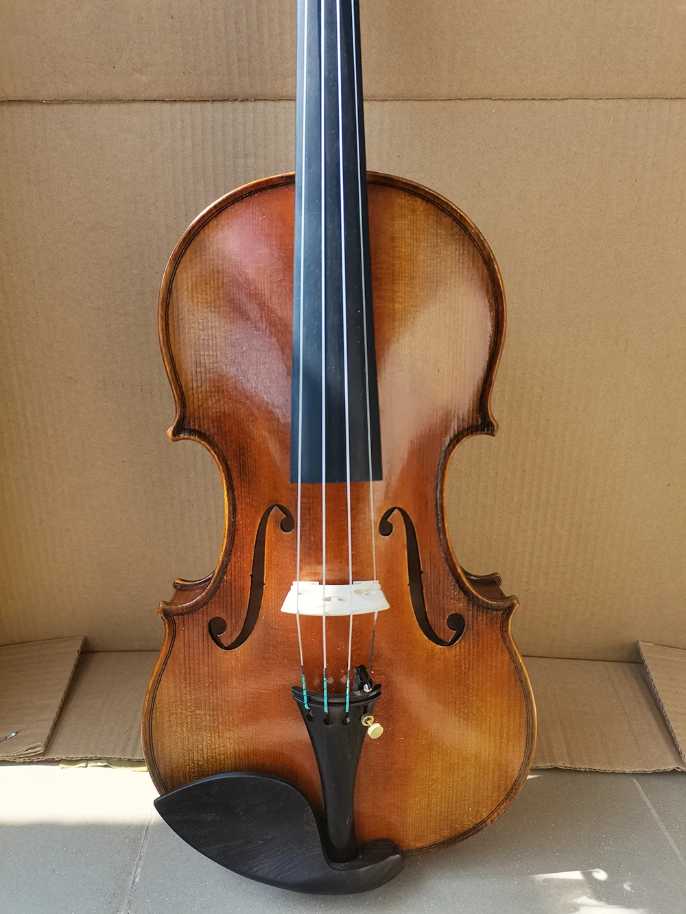 Acoustic Violin 20year copy Guarneri 1743 Handmade Violin 4/4 Italian retro Oil varnish Violin set professional Musical Instruments with case