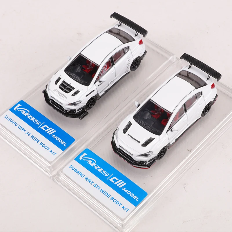 CM MODEL 1:64 WRX S4 STI WIDE BODY KIT Alloy Model Car