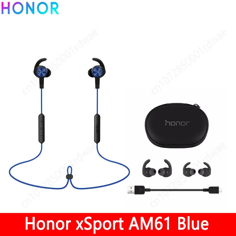 Honor xSport AM61 Bluetooth Headset IPX5 Waterproof BT4.1 Music Mic Control Wireless Sport Earphones