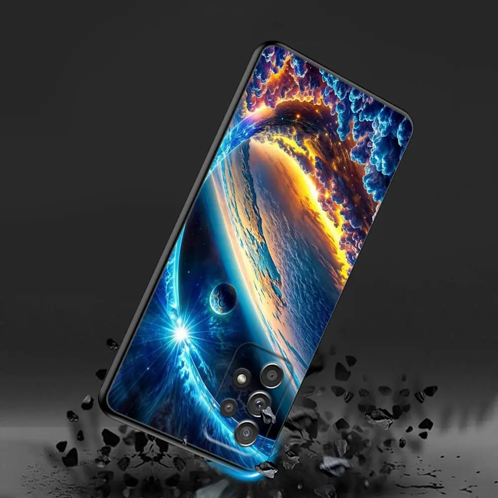 Celestial Cosmos Phone Case - Sky, Moon & Stars Design