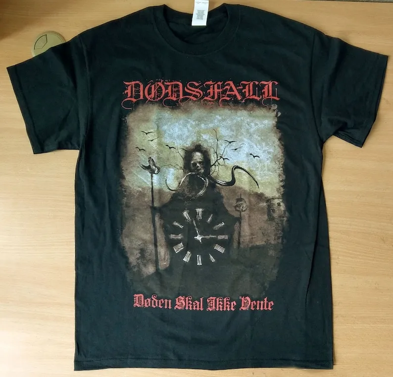 

DODSFALL - Doden Skal Ikke Dente (T-Shirt) Osmose Officially