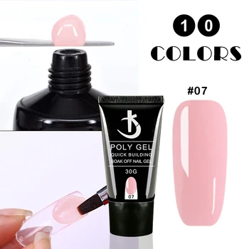 KODI JYJ Ultimo gel per unghie in poliestere 30ml Gel semipermanente per estensione Smalti per unghie in gel acrilico Manicure UV Builder Hybrid Gellac 1