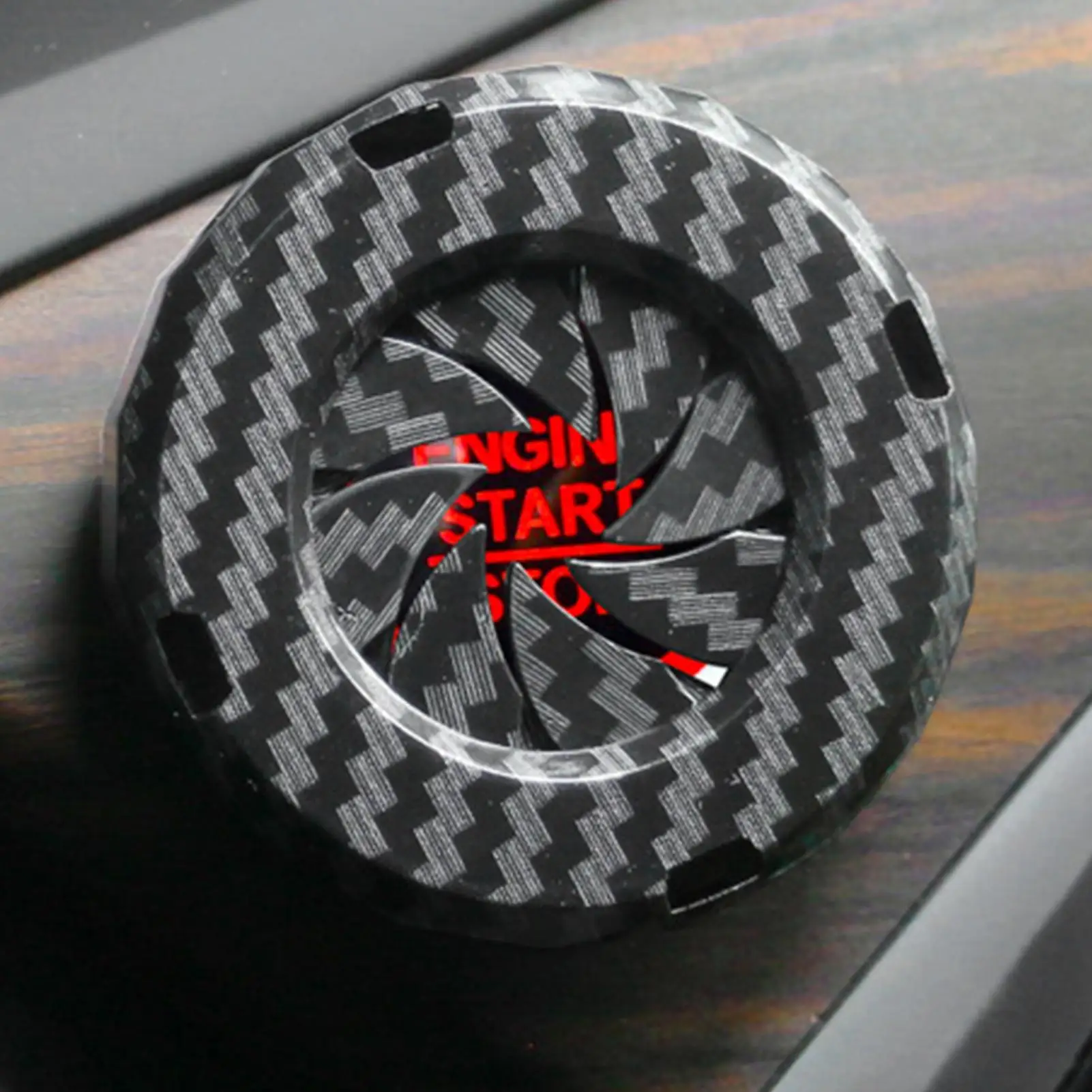 Universal Car Engine Start/Stop Button Decorative Protective Cover