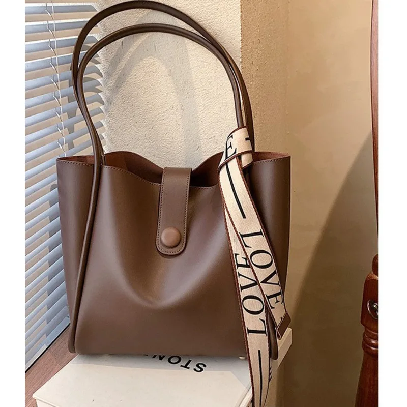 Bag Large Capacity Shoulder Women's Style Texture Handbags For Women Casual High-Quality Messenger Versatile Luxury Crossbody